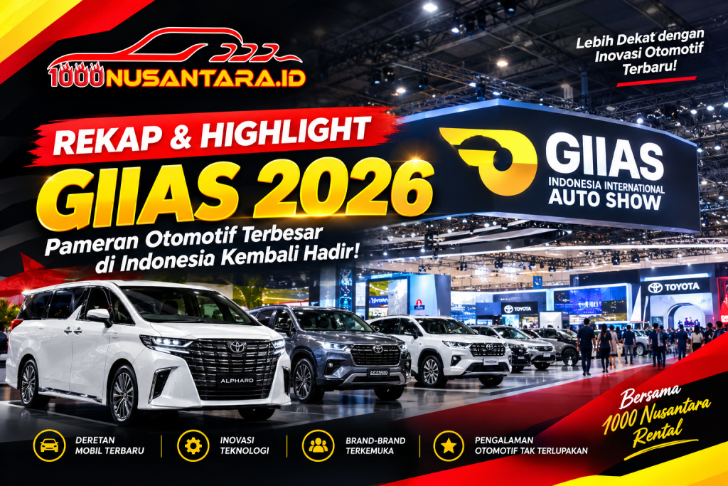 GIIAS 2026: Persaingan Ketat SPK, Mobil Listrik & Hybrid Mulai Dominasi